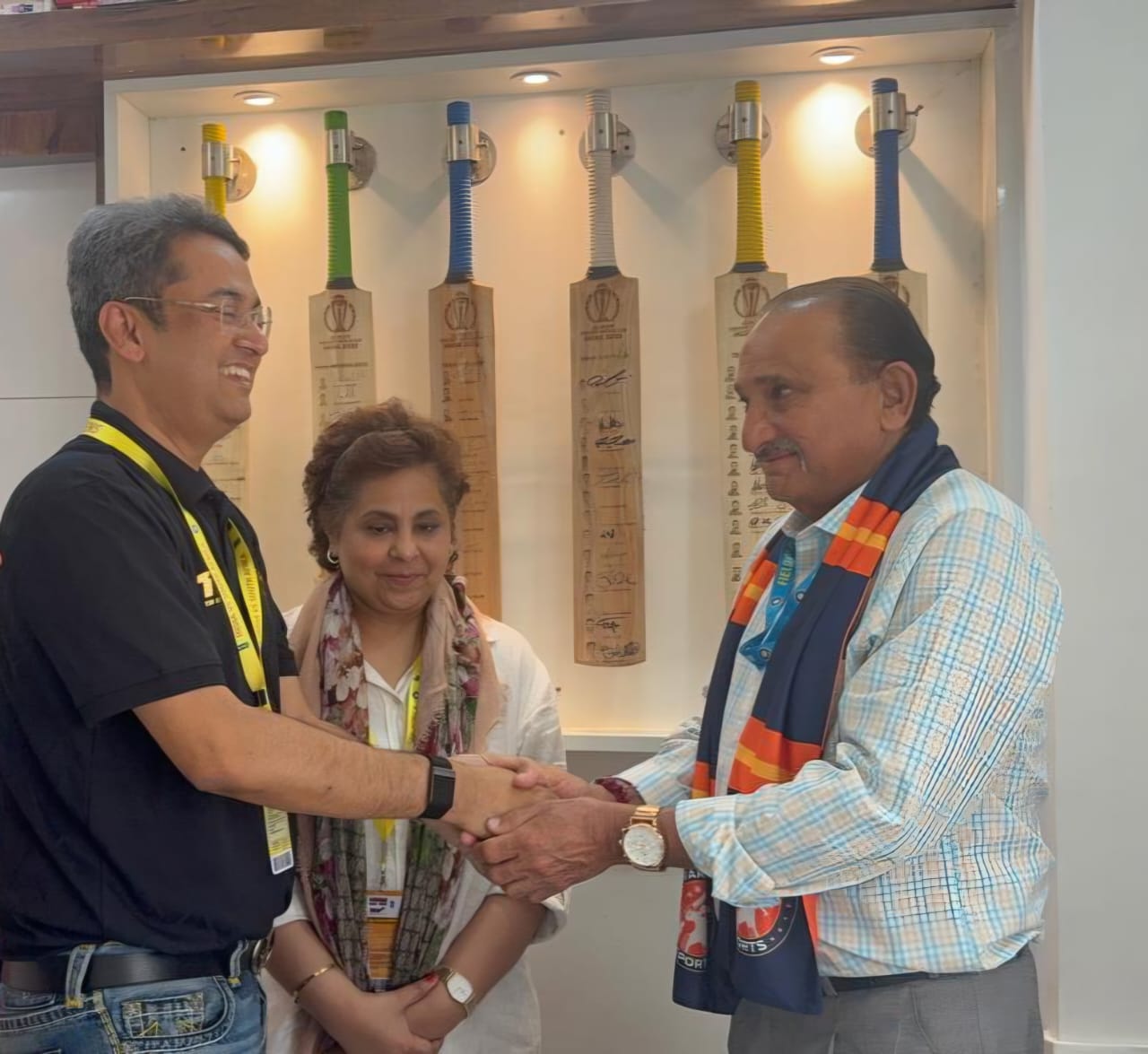 BCCI-এর কোষাধ্যক্ষ নির্বাচিত হওয়ায় শ্রী রঘুরাম ভাটকে হার্ভার্ড হাউস স্পোর্টস-এর সংবর্ধনা