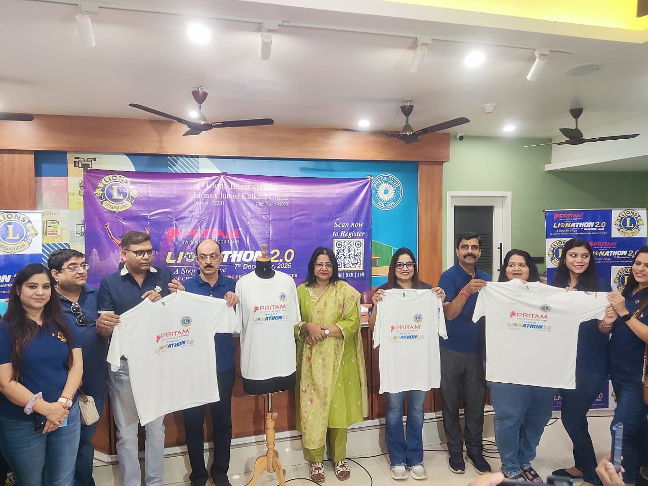 লায়ন্স ক্লাব অফ কলকাতা গ্র্যান্ড-এর উদ্যোগে শুরু হতে চলেছে লায়নাথন ২.০