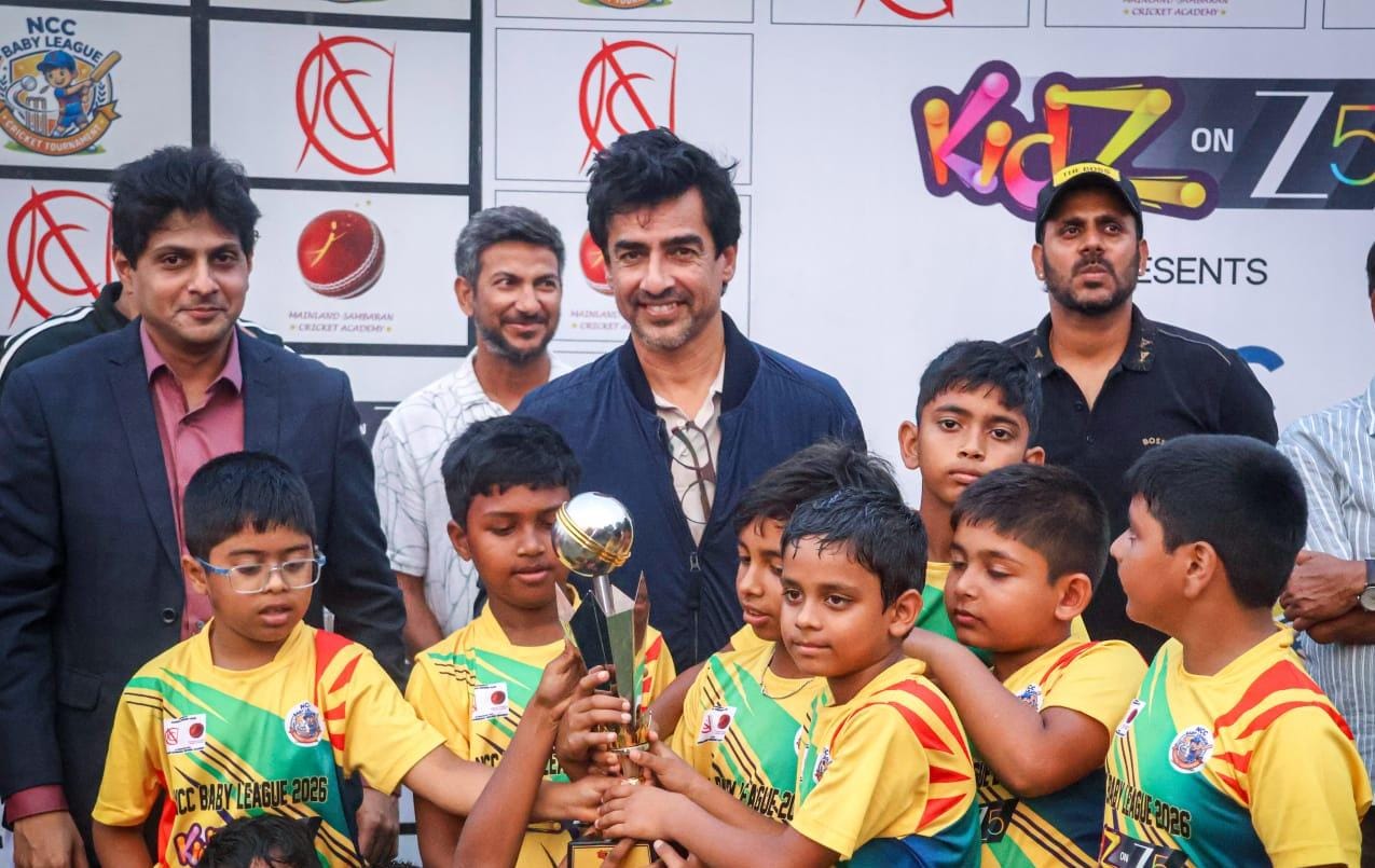 জমজমাট এনসিসি বেবি লিগের ফাইনাল, উপস্থিত বিসিসিআই সভাপতি মিঠুন মানহাস